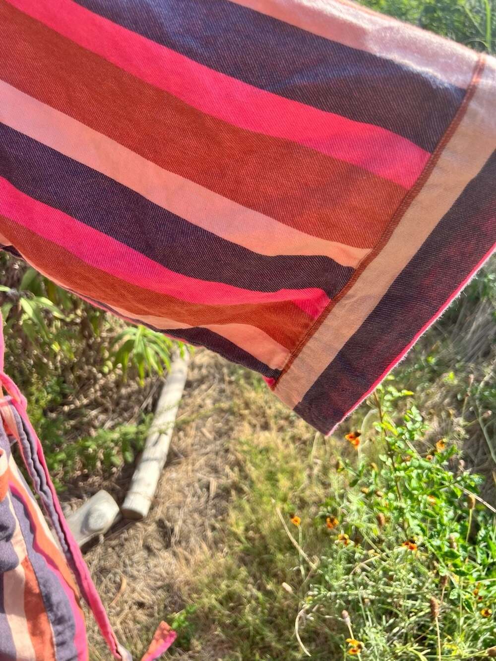 Bathen Long Striped Robe in Daze - Picture 5 of 14